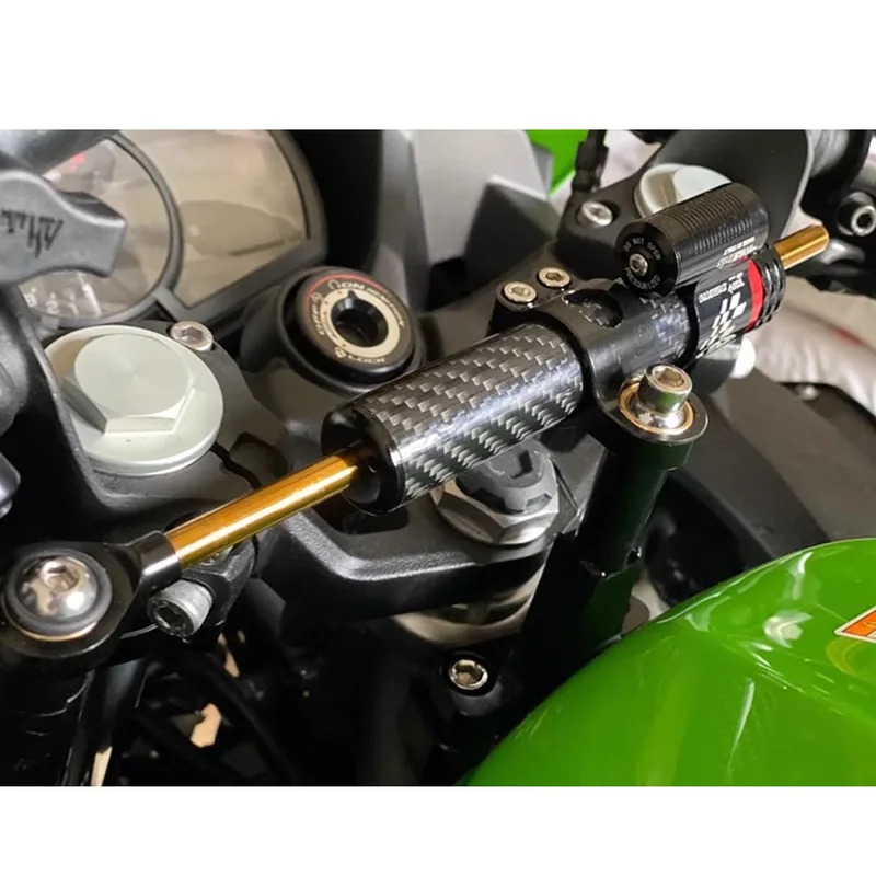 For Kawasaki 500 2024 - Motorc - Steering Damper Stabilizer Kit Cnc ulasan dan harga