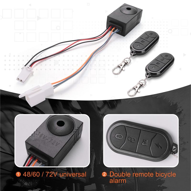 B49CEbike Alarm System Dual Re - 72V 45A Dual Controller ulasan dan harga