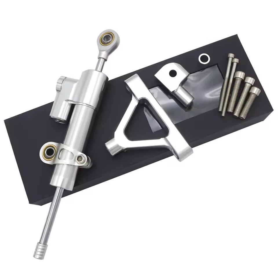 For Kawasaki ZX10R 04-05 Racin - Steering Damper Stabilizer Kit Cnc ulasan dan harga